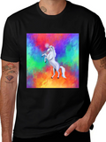 Unicorn Rainbow Graphic Tee