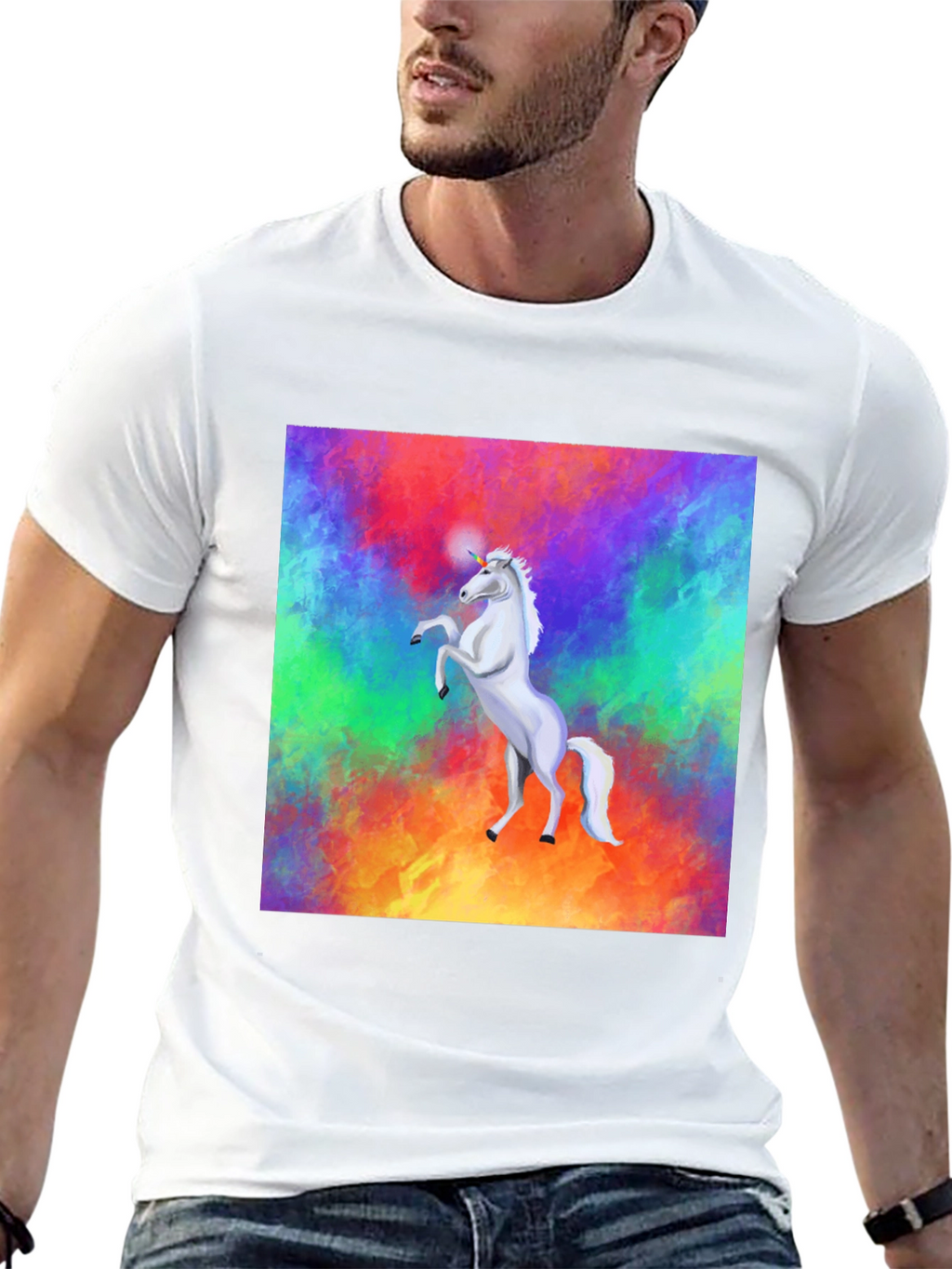 Unicorn Rainbow Graphic Tee