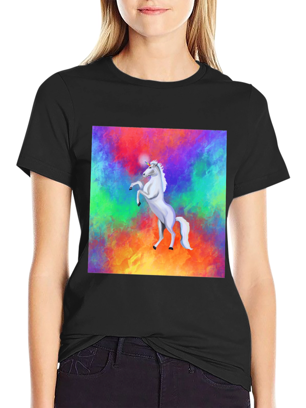 Unicorn Rainbow Graphic Tee