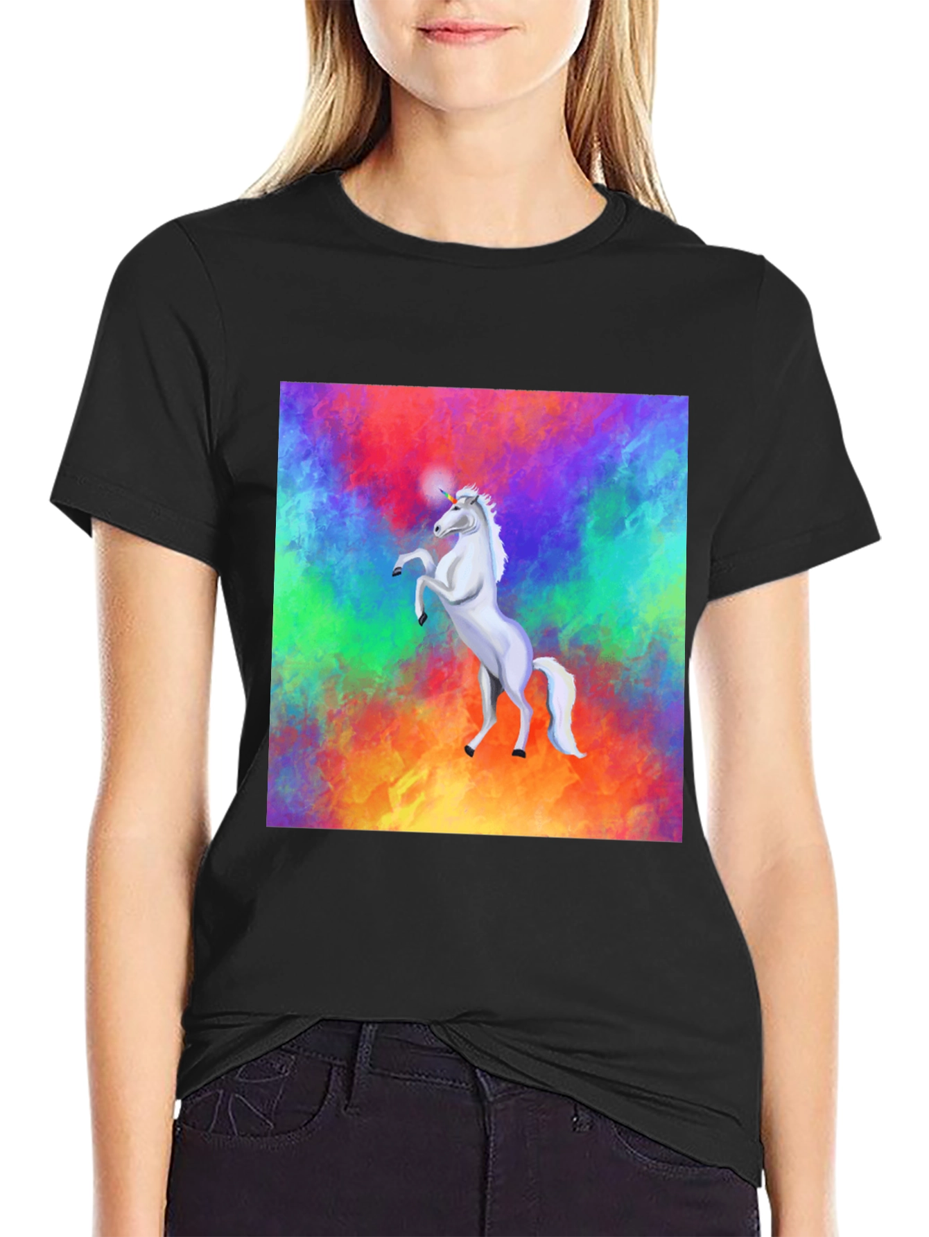 Unicorn Rainbow Graphic Tee