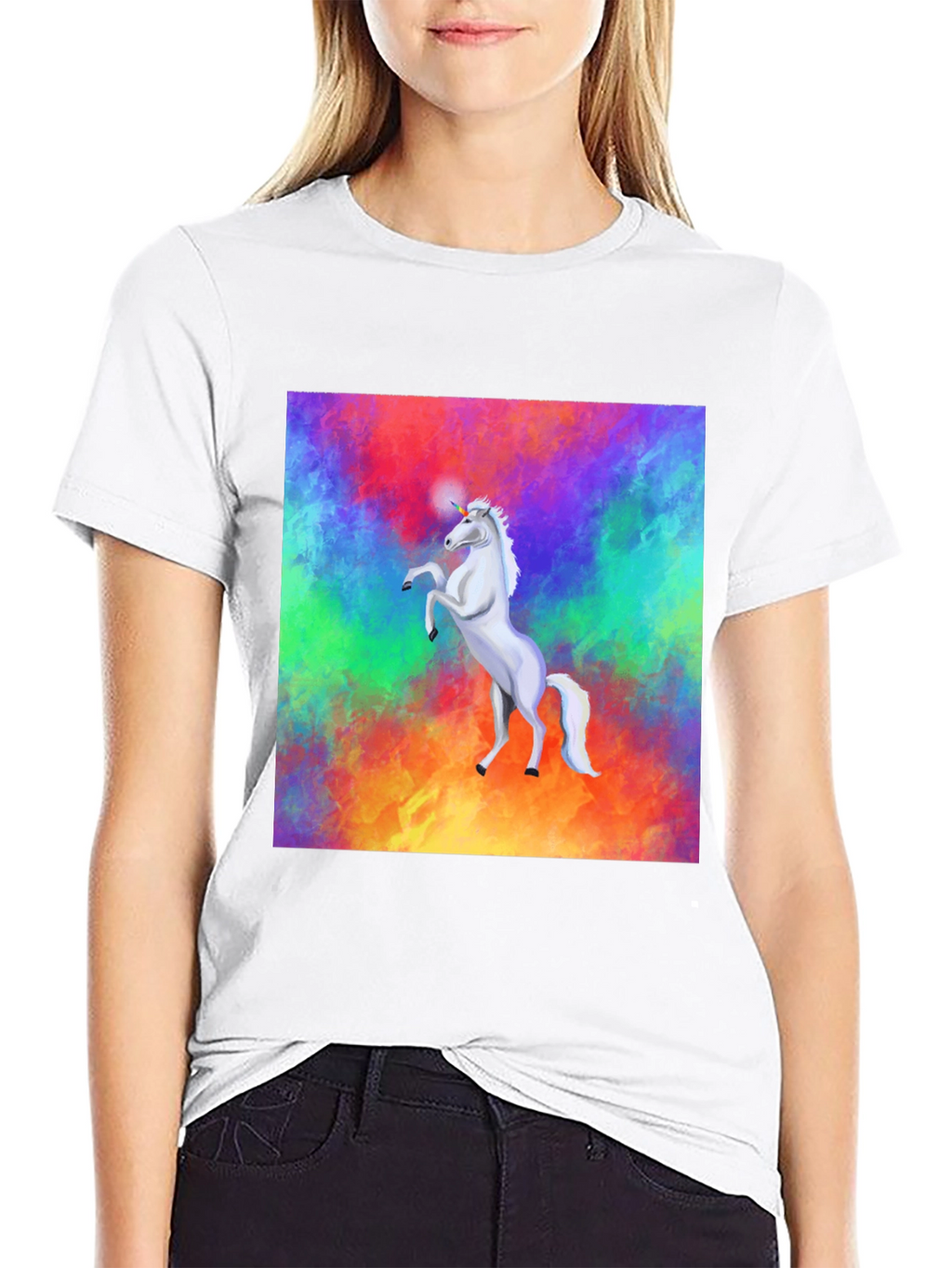 Unicorn Rainbow Graphic Tee