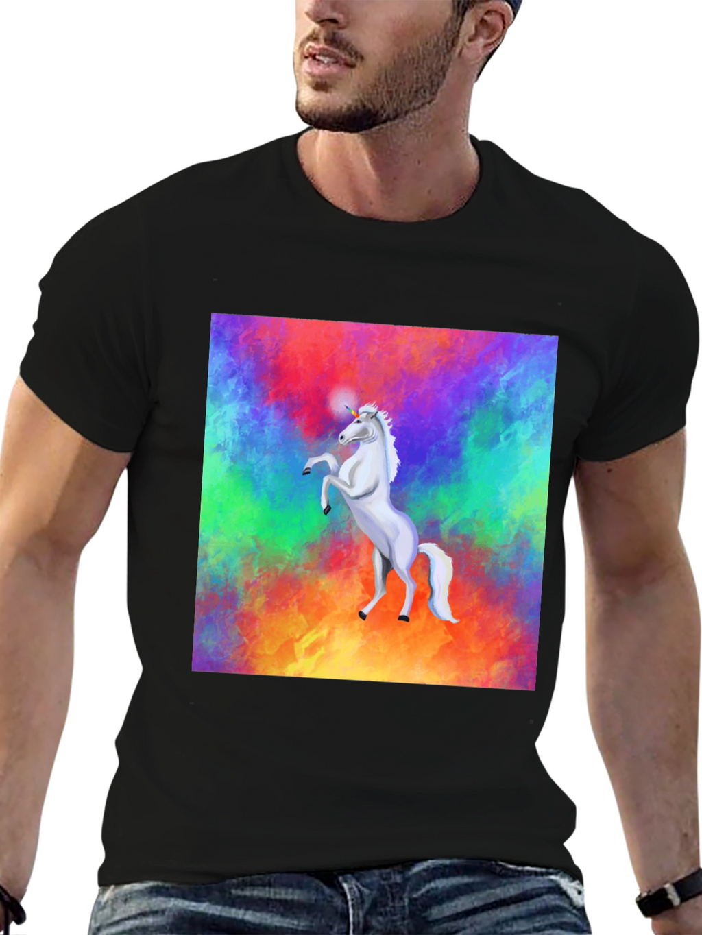 Unicorn Rainbow Graphic Tee
