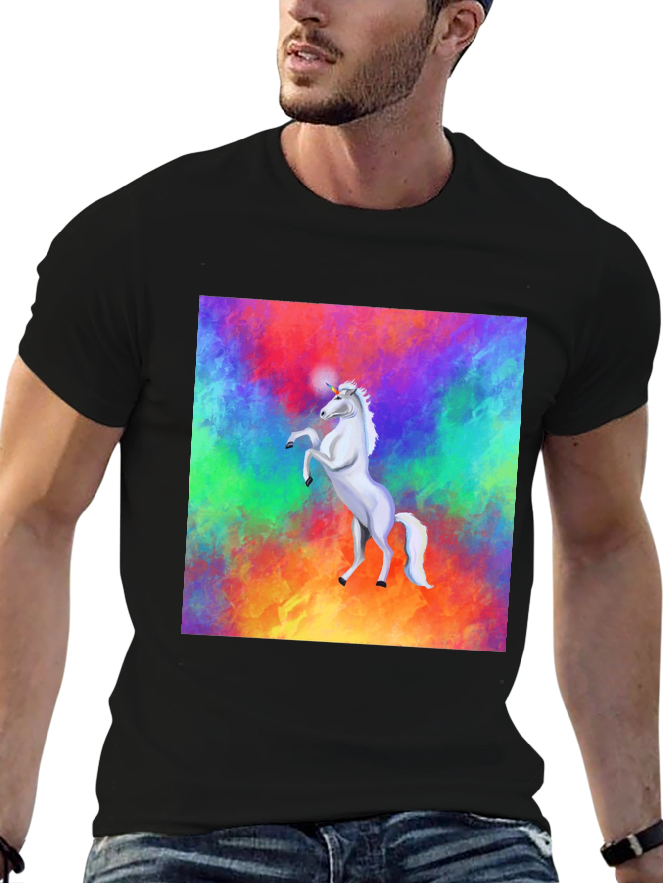 Unicorn Rainbow Graphic Tee
