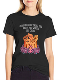 Pro-Choice Womens Rights Graphic T-Shirt