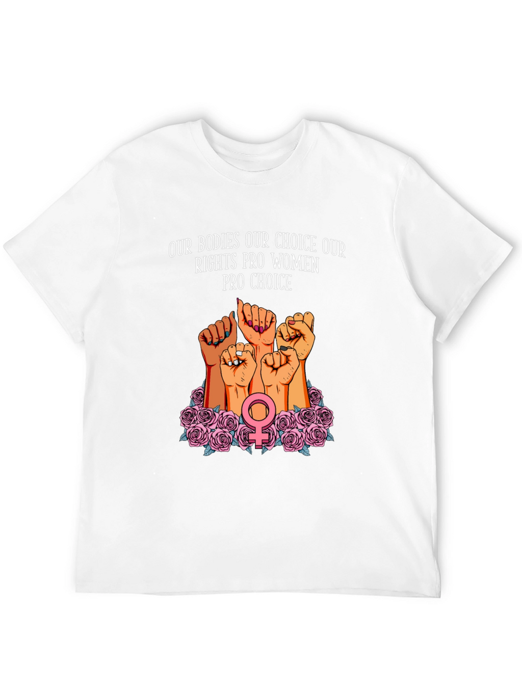 Pro-Choice Womens Rights Graphic T-Shirt
