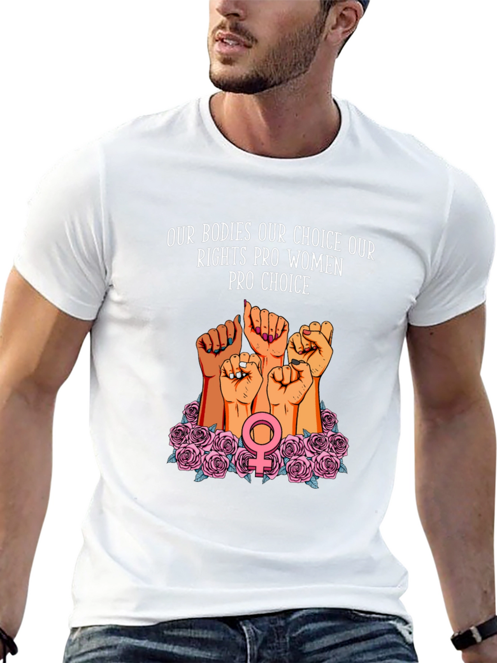 Pro-Choice Womens Rights Graphic T-Shirt