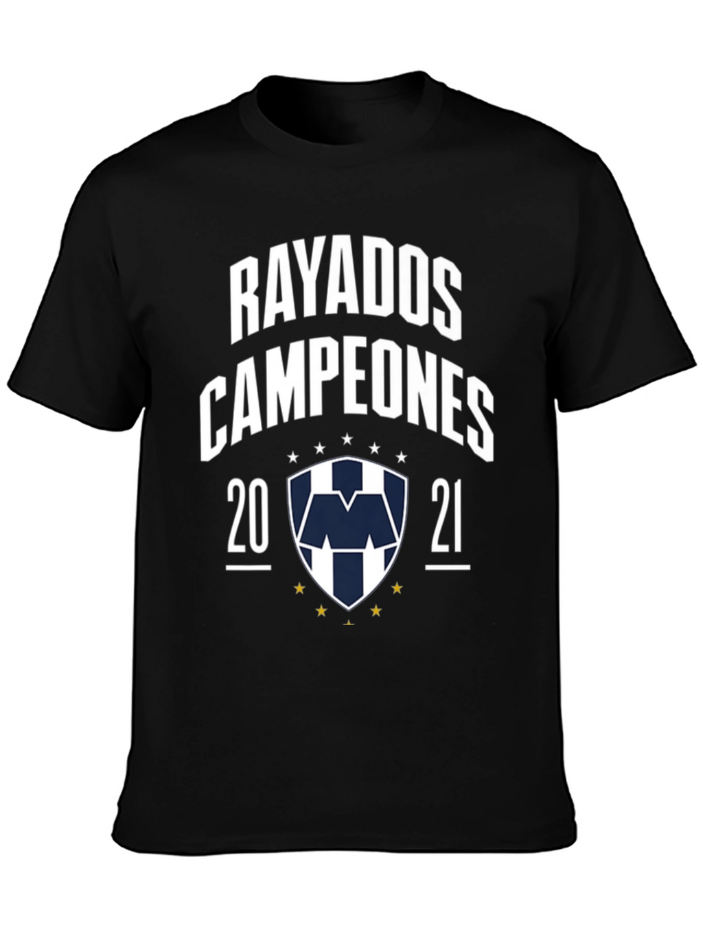 Rayados Campeones 2021 Black T-Shirt