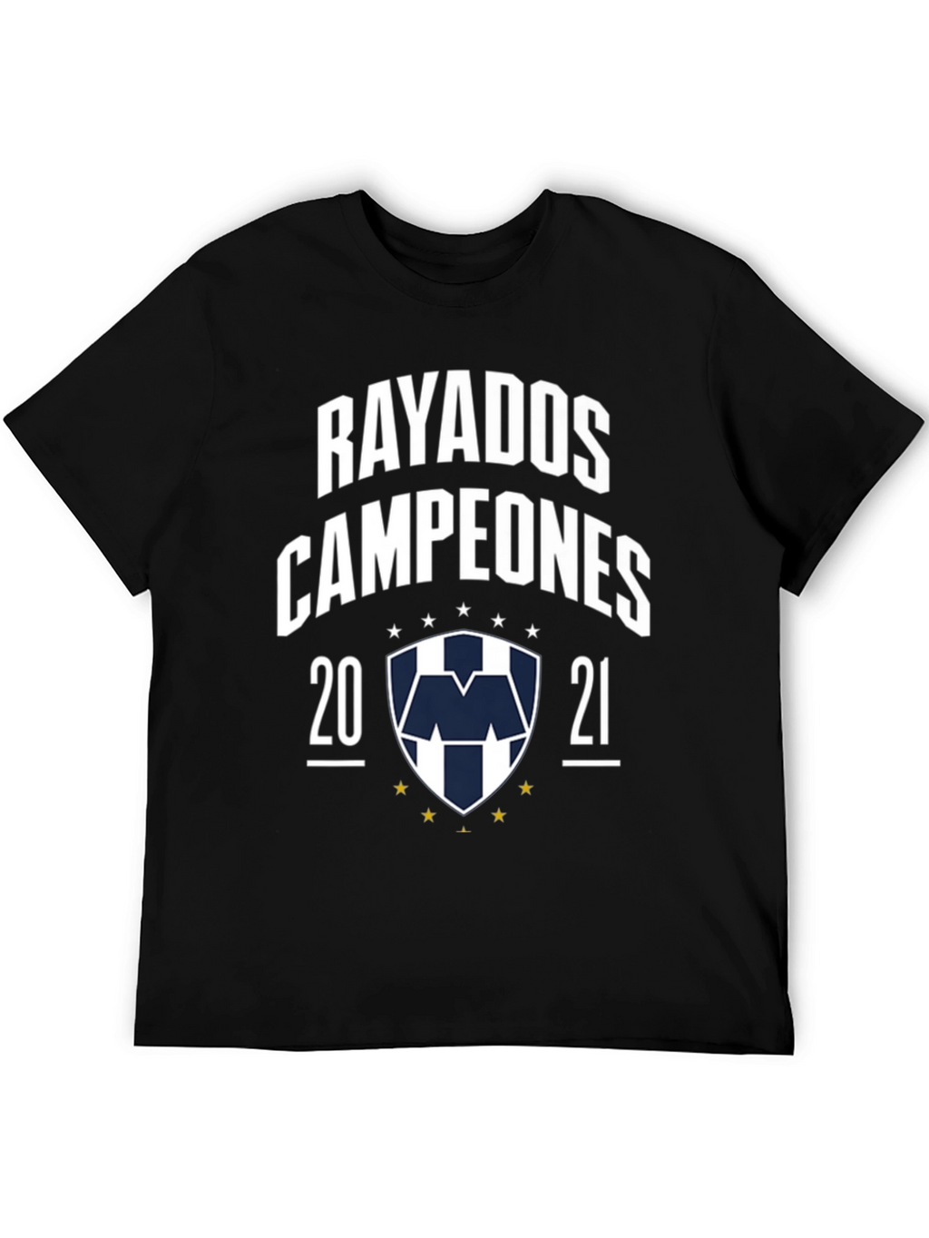 Rayados Campeones 2021 Black T-Shirt
