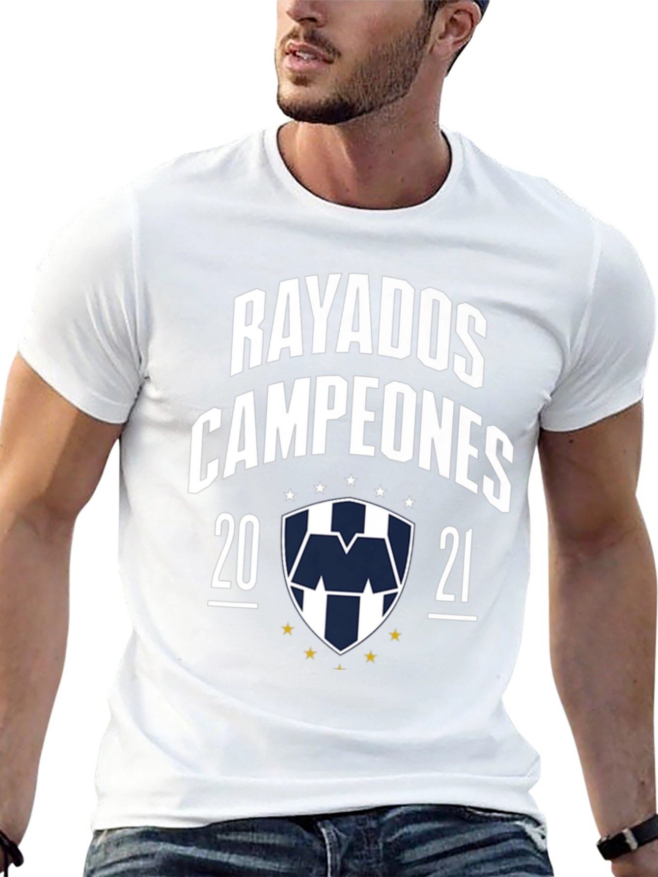 Rayados Campeones 2021 Black T-Shirt