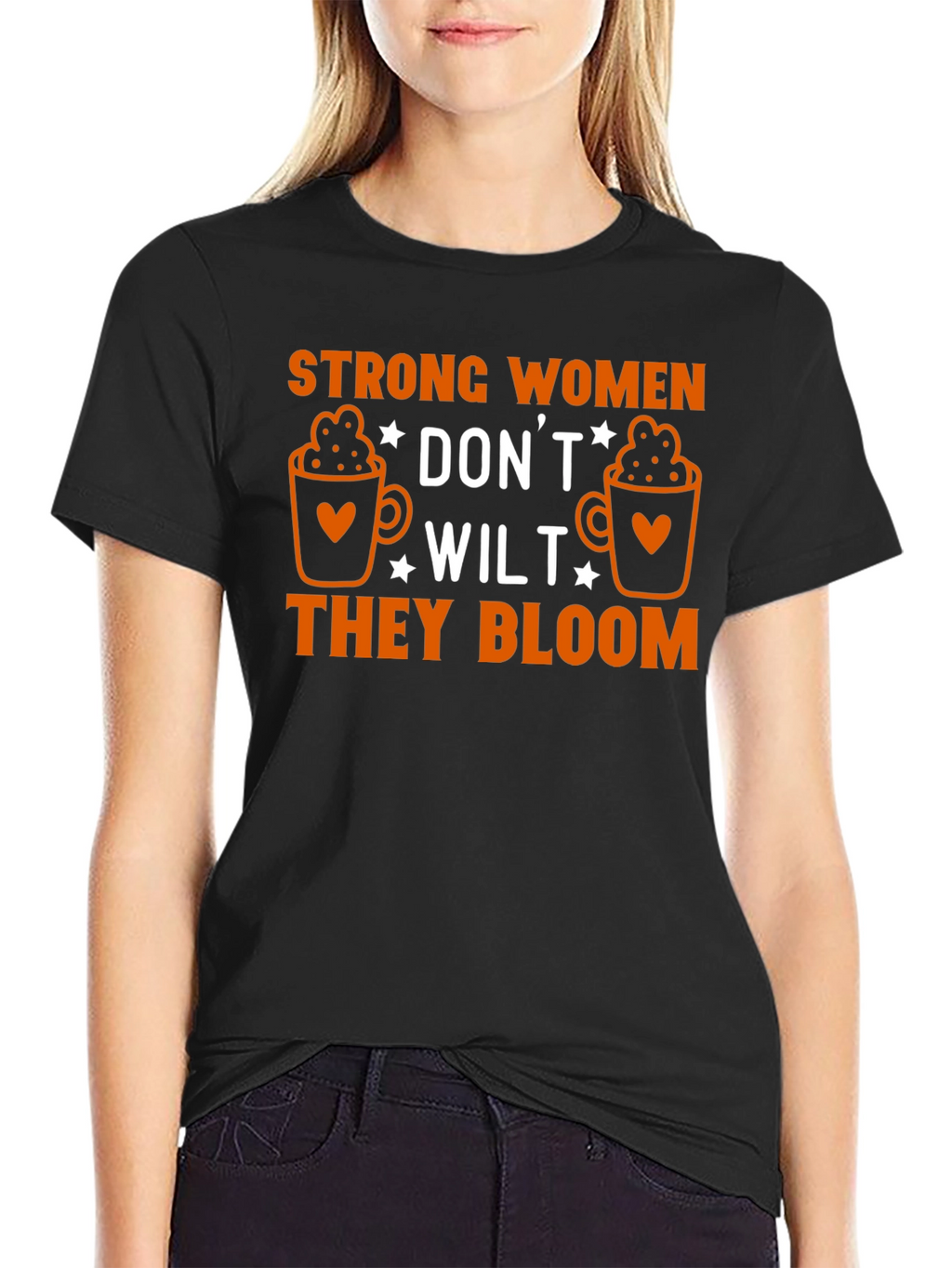 Strong Women Bloom Graphic Tee