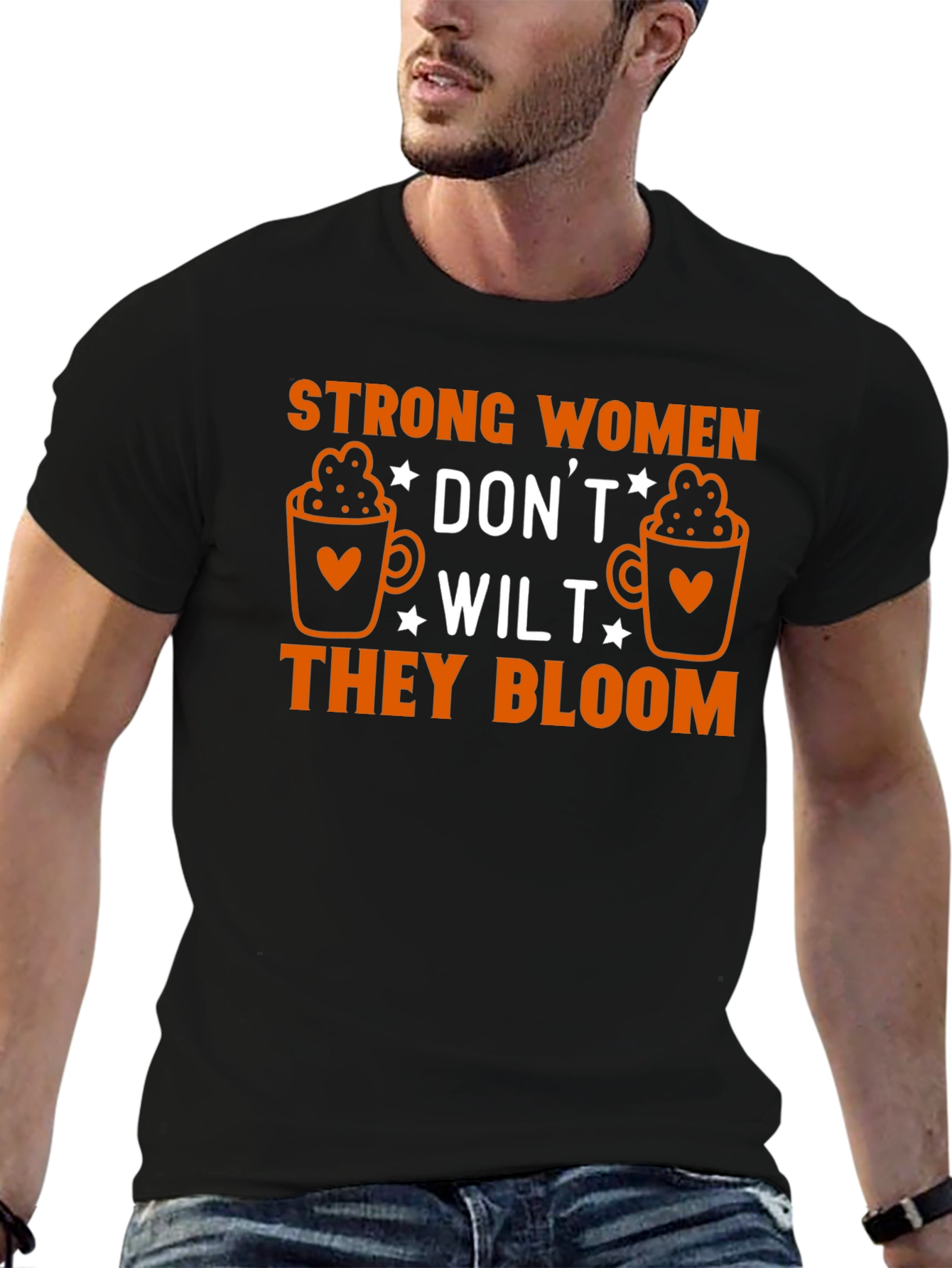 Strong Women Bloom Graphic Tee