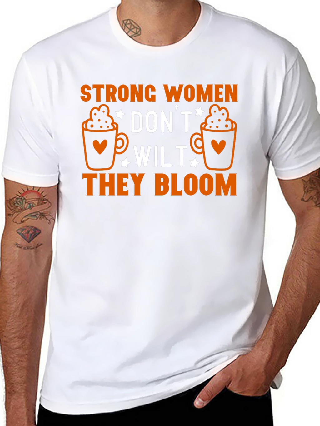 Strong Women Bloom Graphic Tee