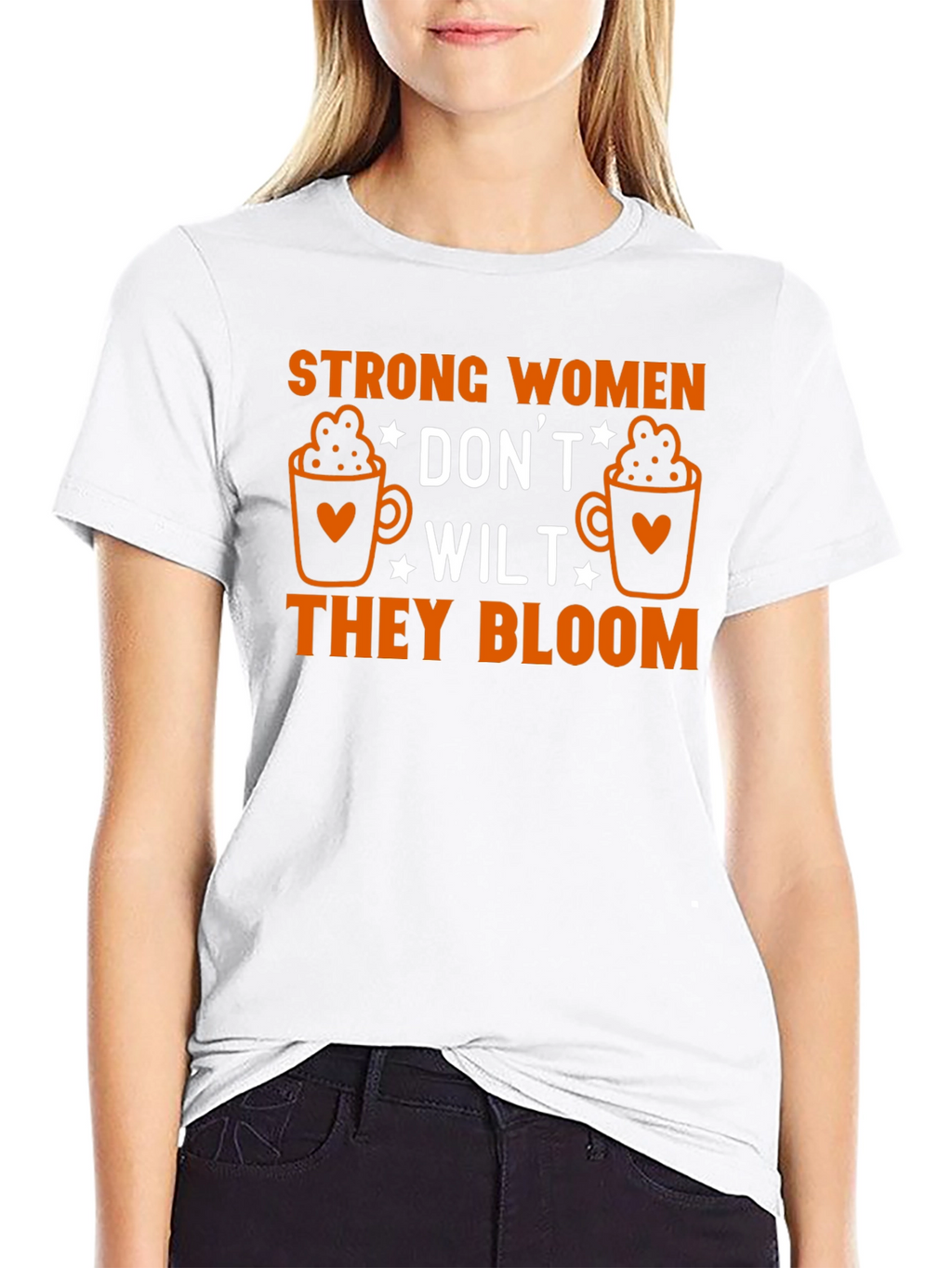 Strong Women Bloom Graphic Tee