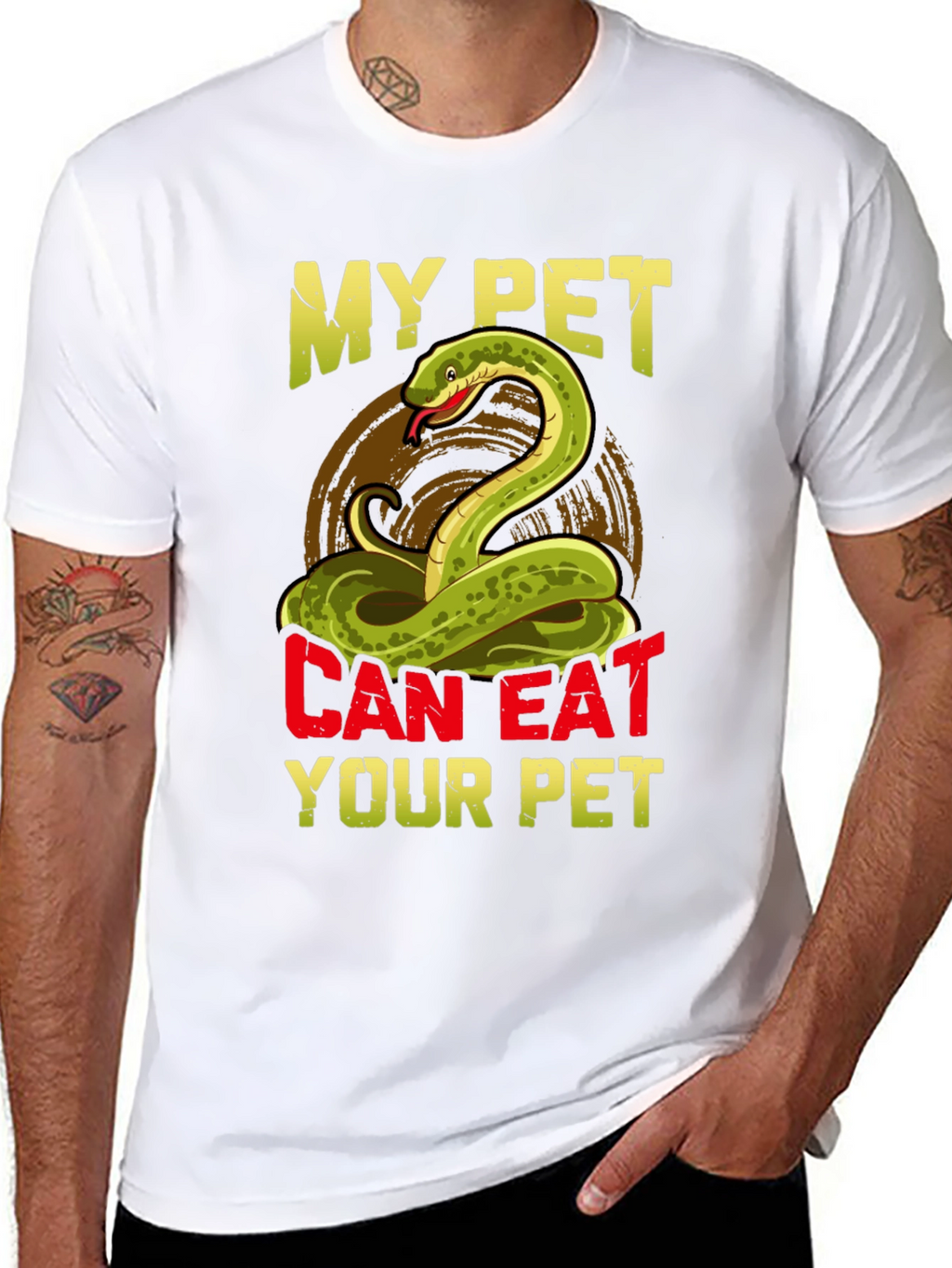 My Pet Snake T-Shirt - Funny Snake Owner Tee