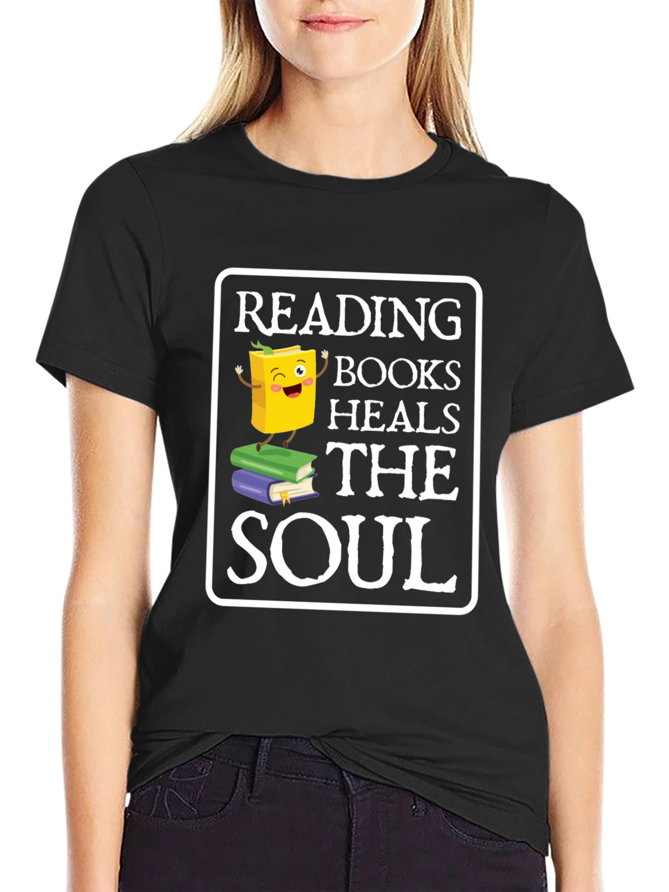 Reading Books Heals the Soul T-Shirt