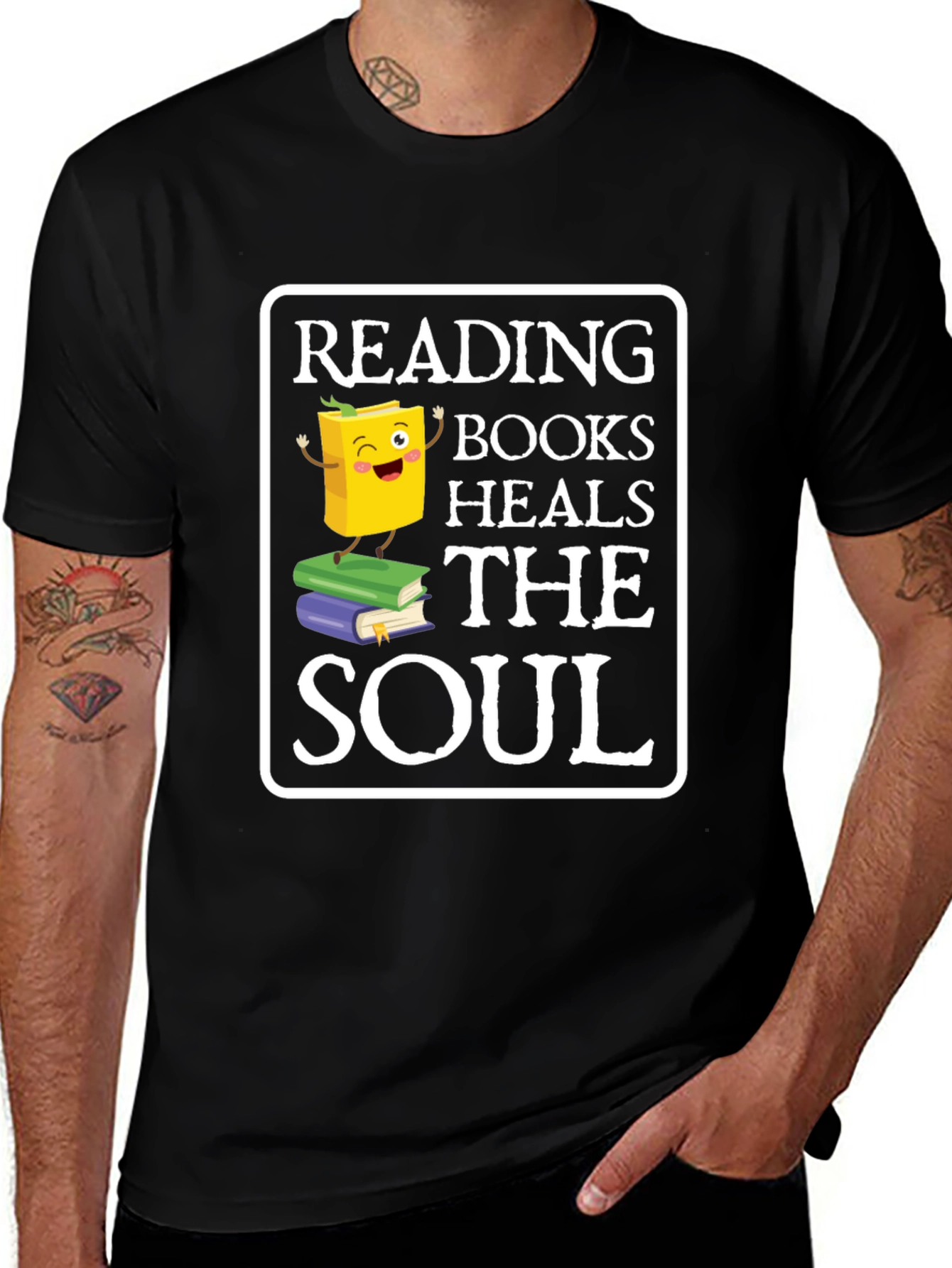 Reading Books Heals the Soul T-Shirt