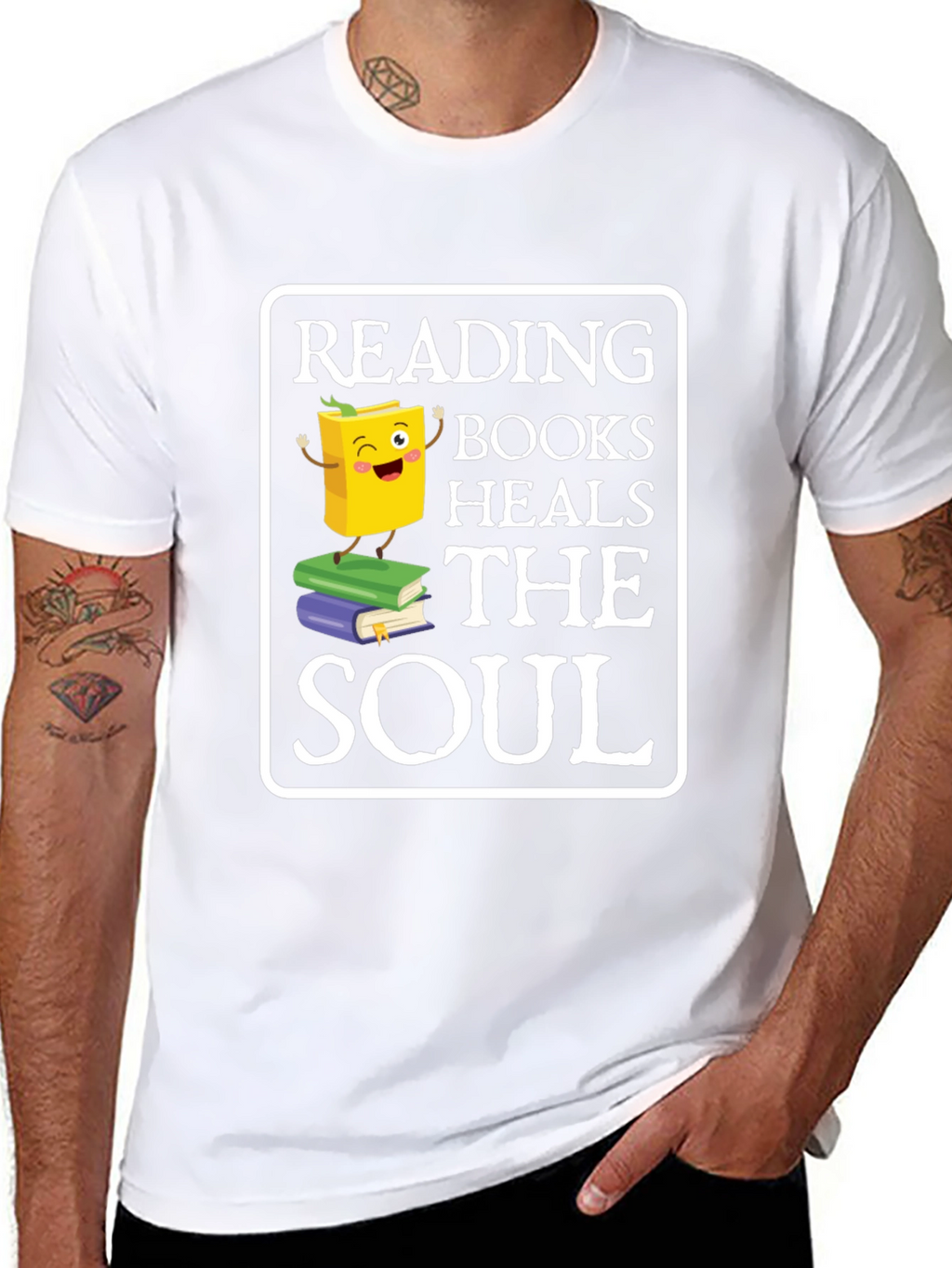 Reading Books Heals the Soul T-Shirt