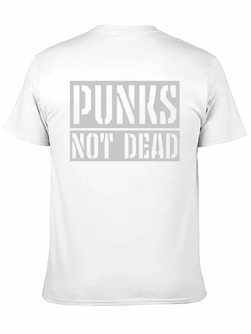 Punks Not Dead Black Graphic Tee