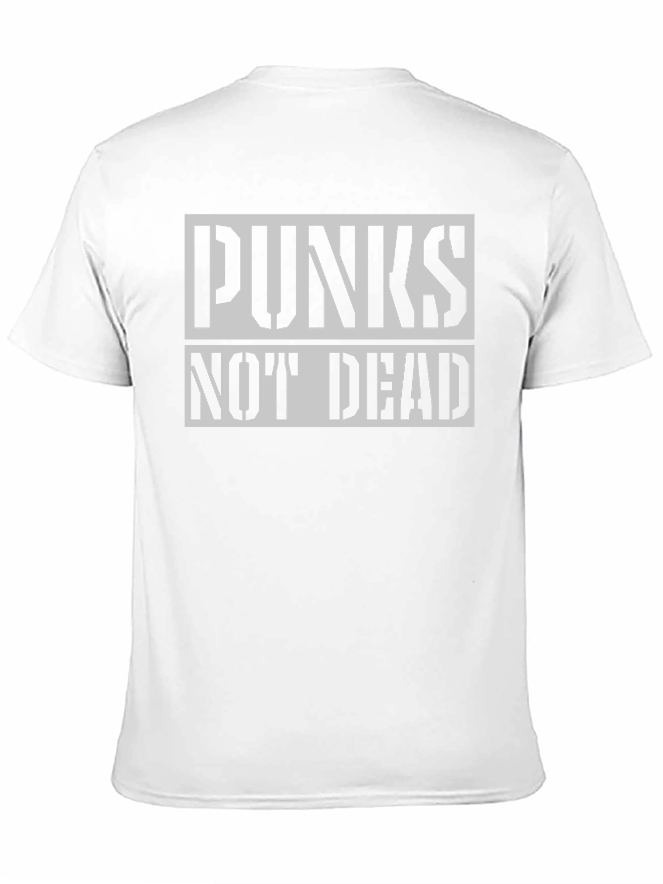 Punks Not Dead Black Graphic Tee