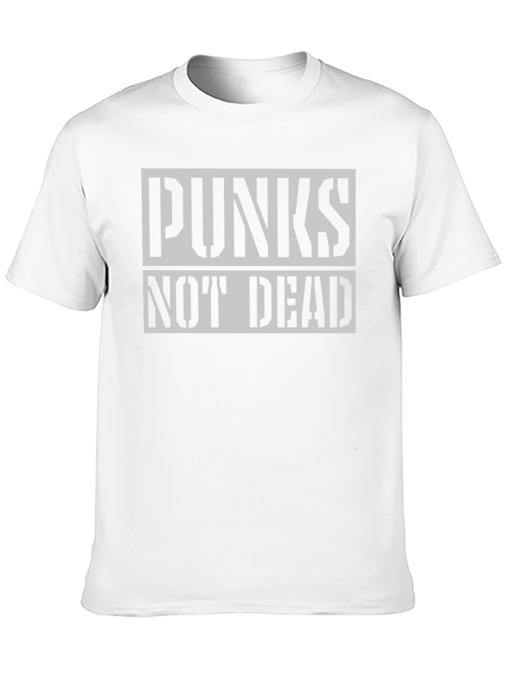 Punks Not Dead Black Graphic Tee