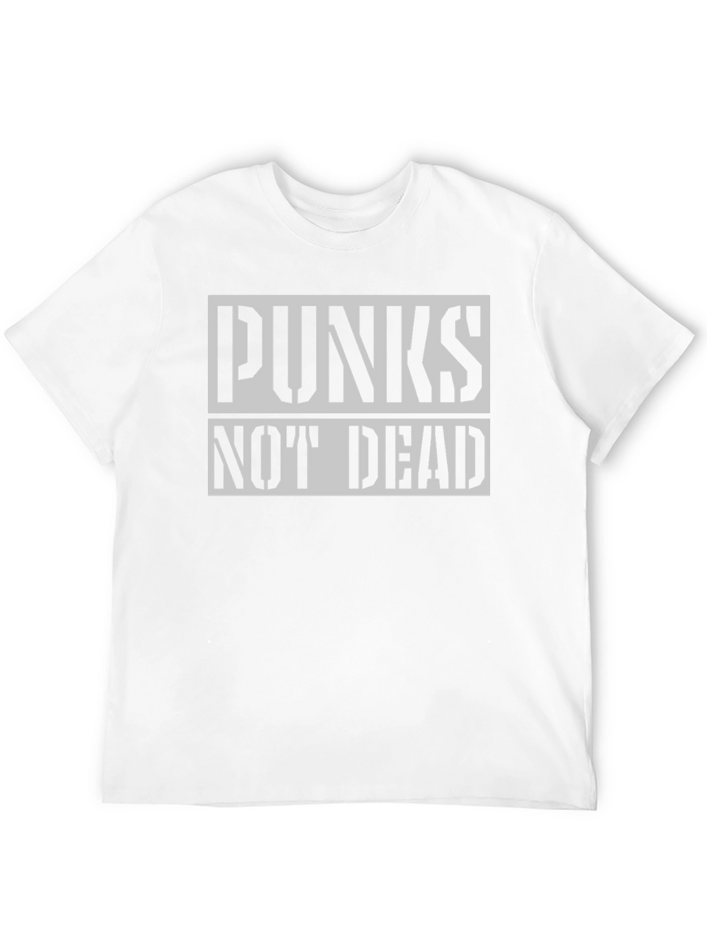 Punks Not Dead Black Graphic Tee