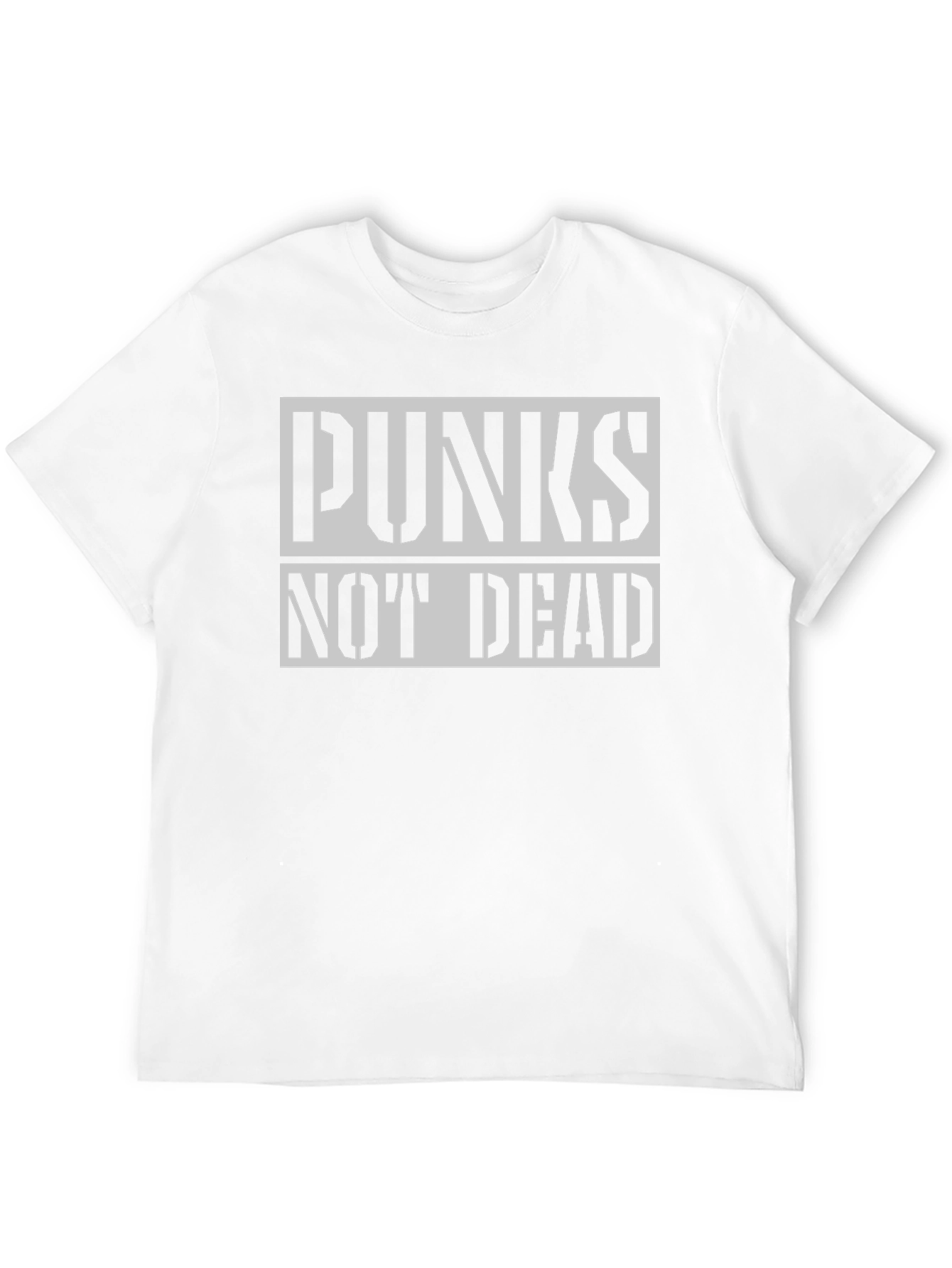 Punks Not Dead Black Graphic Tee