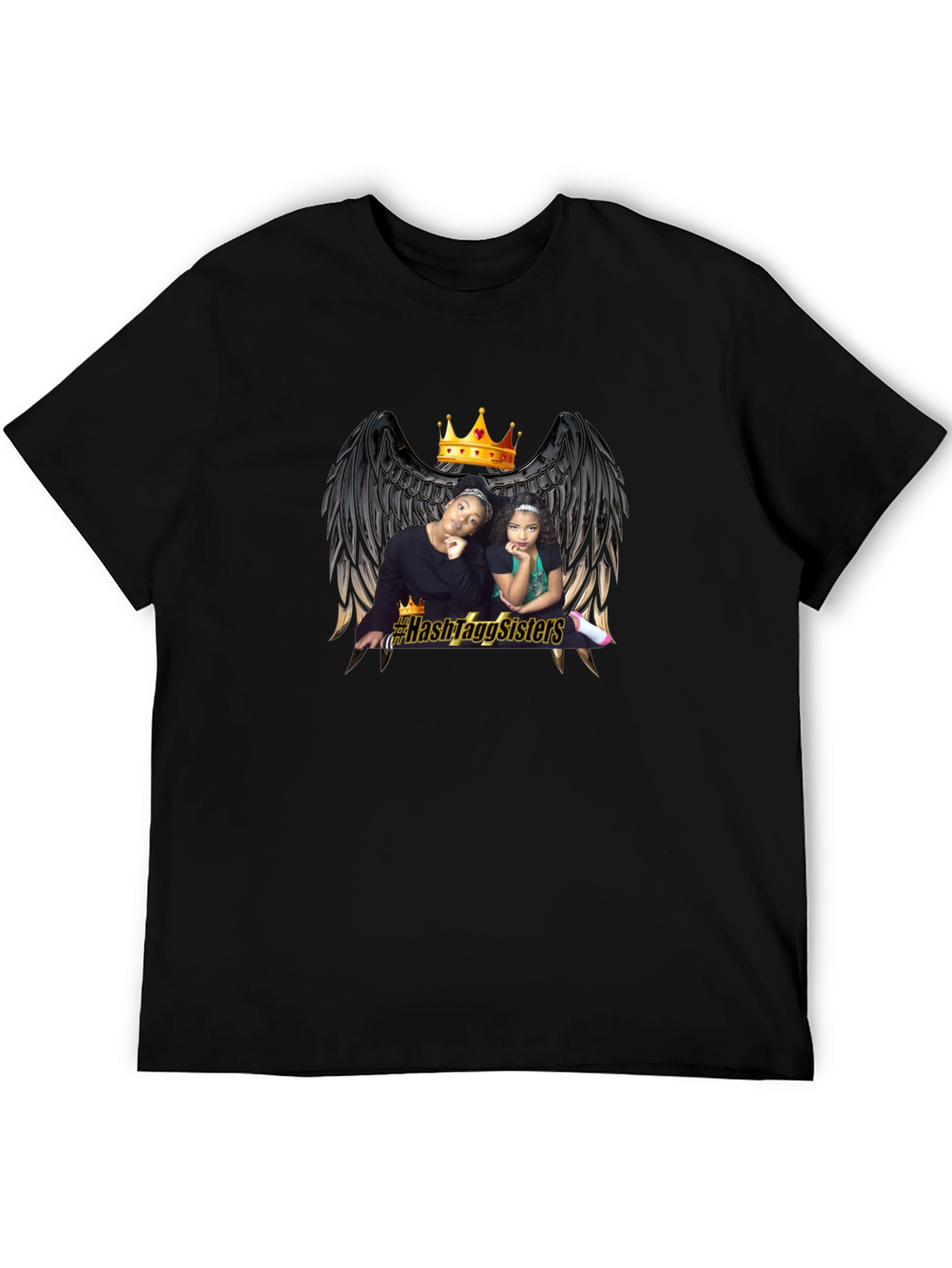 Hashtag Sisters Graphic T-Shirt