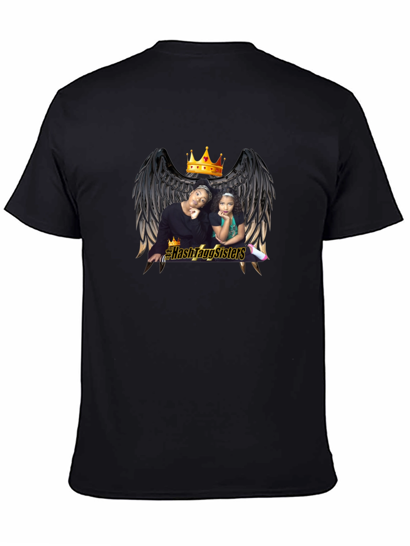 Hashtag Sisters Graphic T-Shirt
