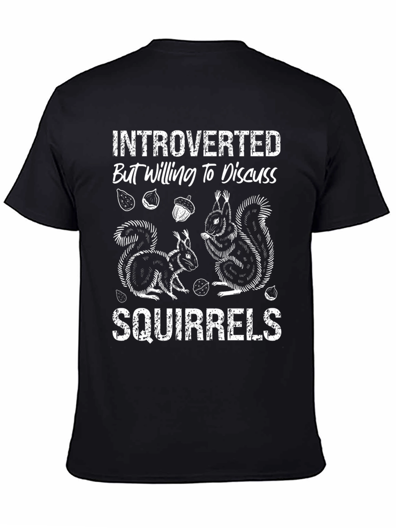 Introverted Squirrels Graphic Tee