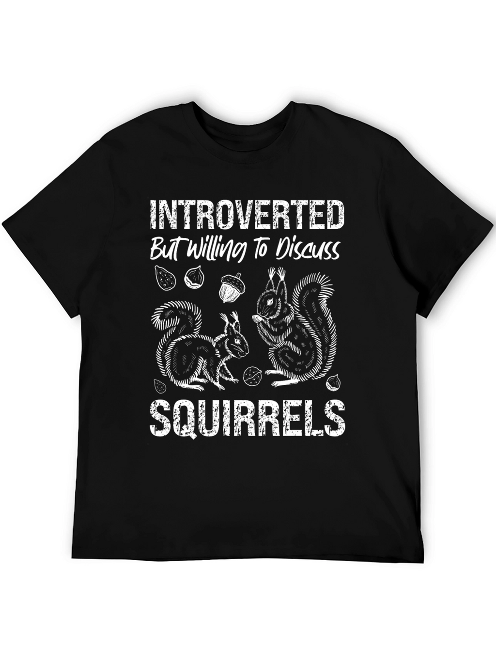 Introverted Squirrels Graphic Tee
