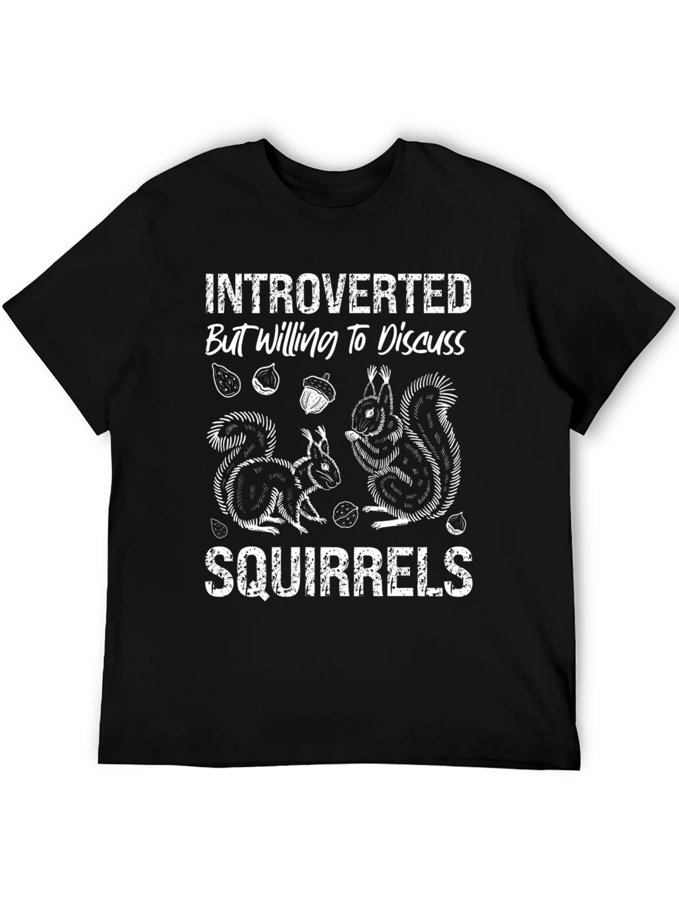 Introverted Squirrels Graphic Tee