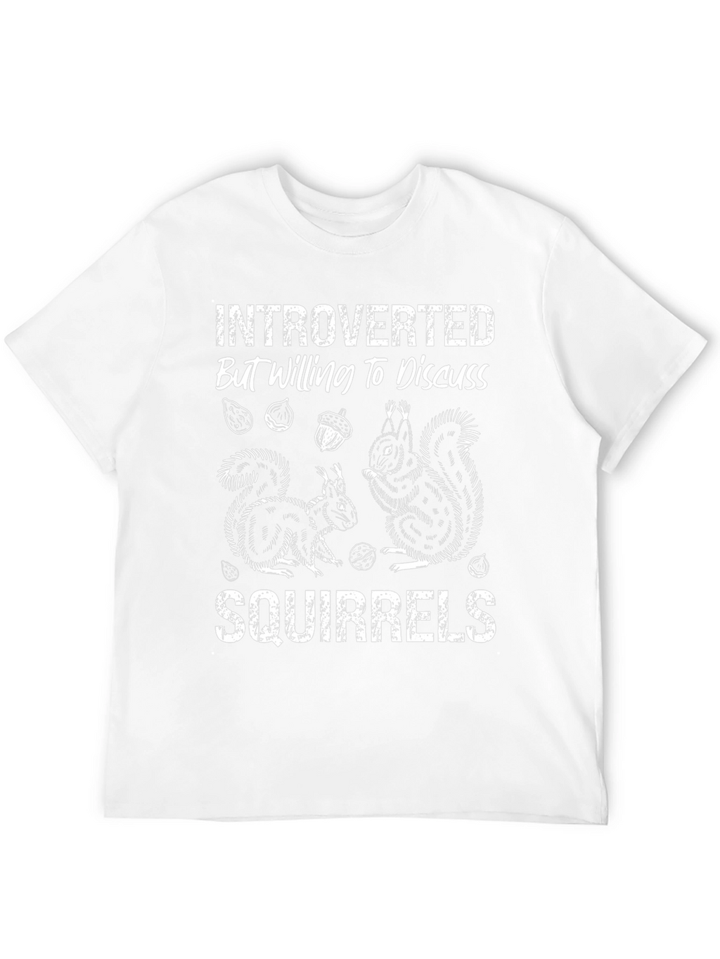 Introverted Squirrels Graphic Tee