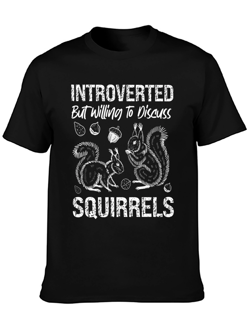 Introverted Squirrels Graphic Tee