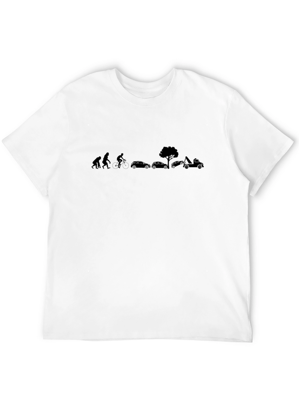 Evolution of Tesla T-Shirt Black