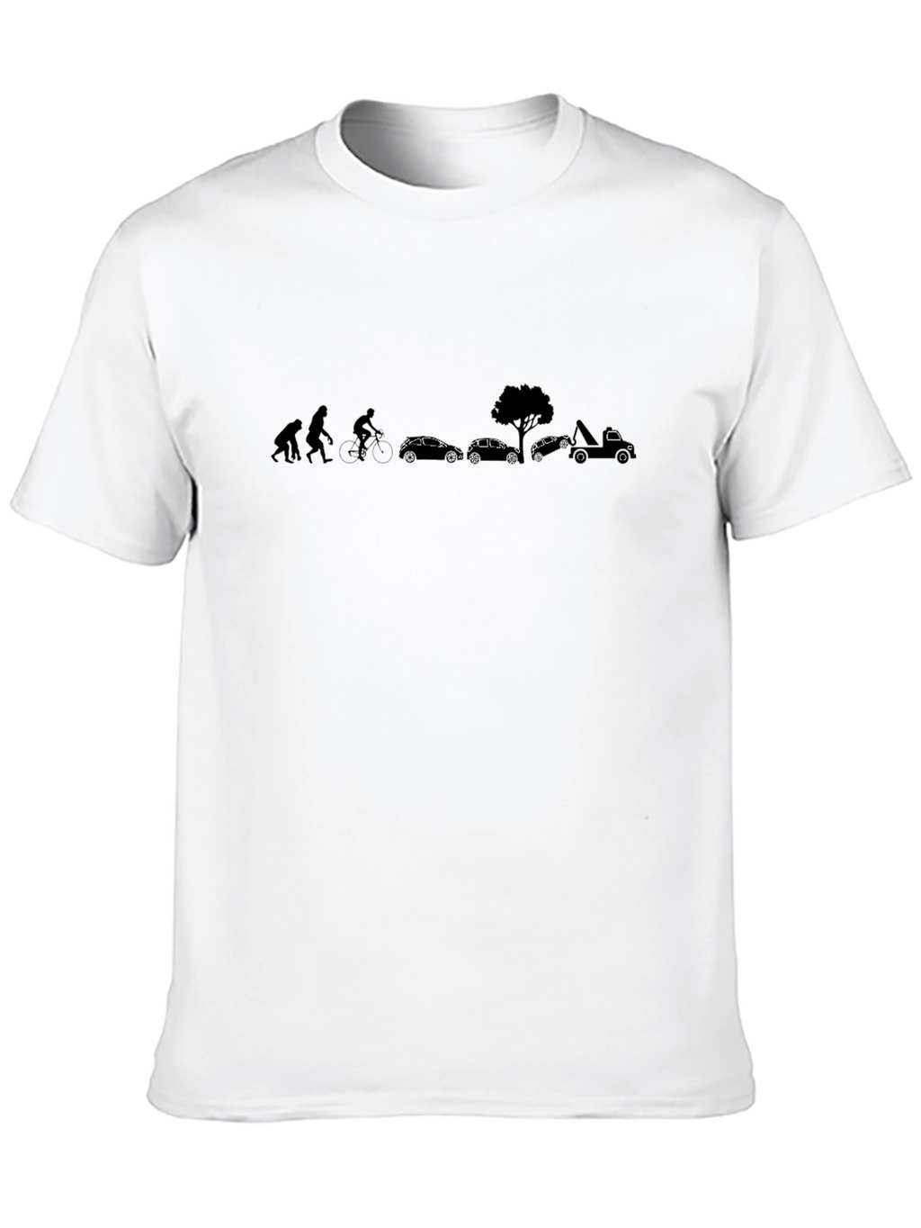 Evolution of Tesla T-Shirt Black
