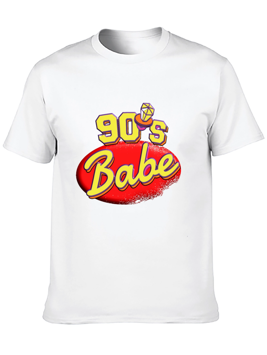 90s Babe Black Graphic T-Shirt