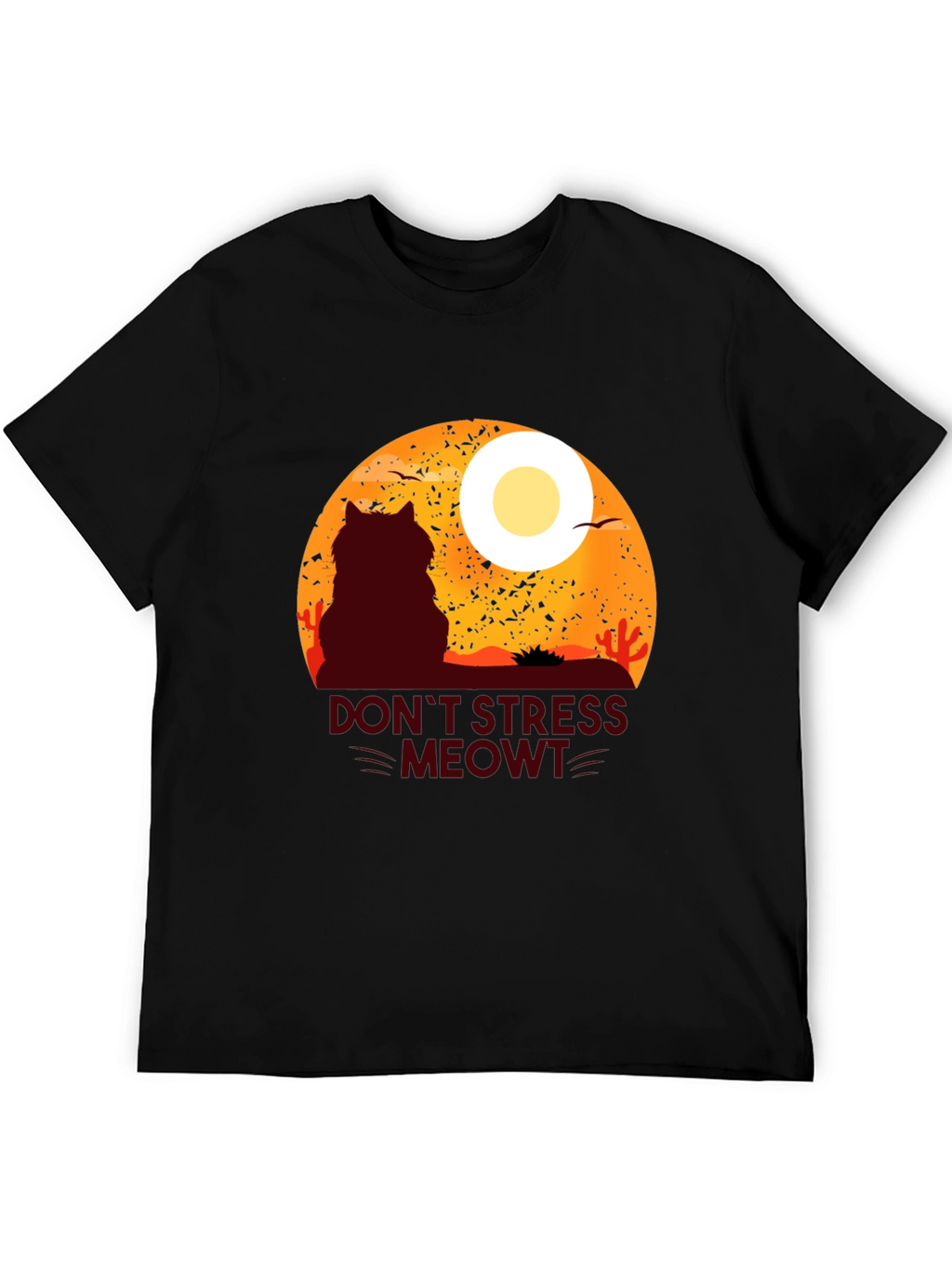 Dont Stress Meowt T-Shirt Cat Lover Gift