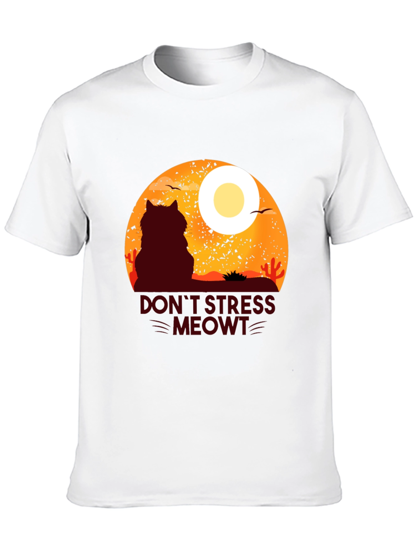 Dont Stress Meowt T-Shirt Cat Lover Gift