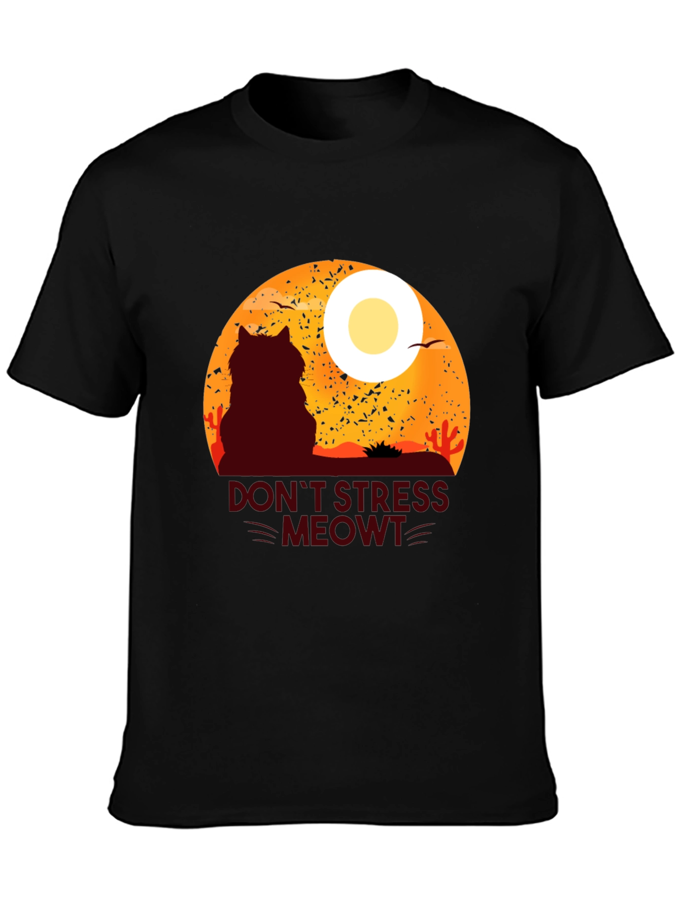 Dont Stress Meowt T-Shirt Cat Lover Gift