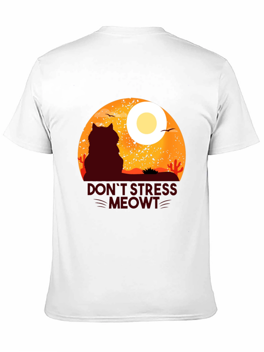 Dont Stress Meowt T-Shirt Cat Lover Gift