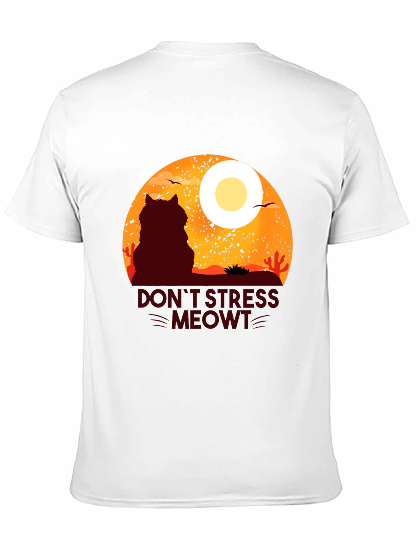 Dont Stress Meowt T-Shirt Cat Lover Gift