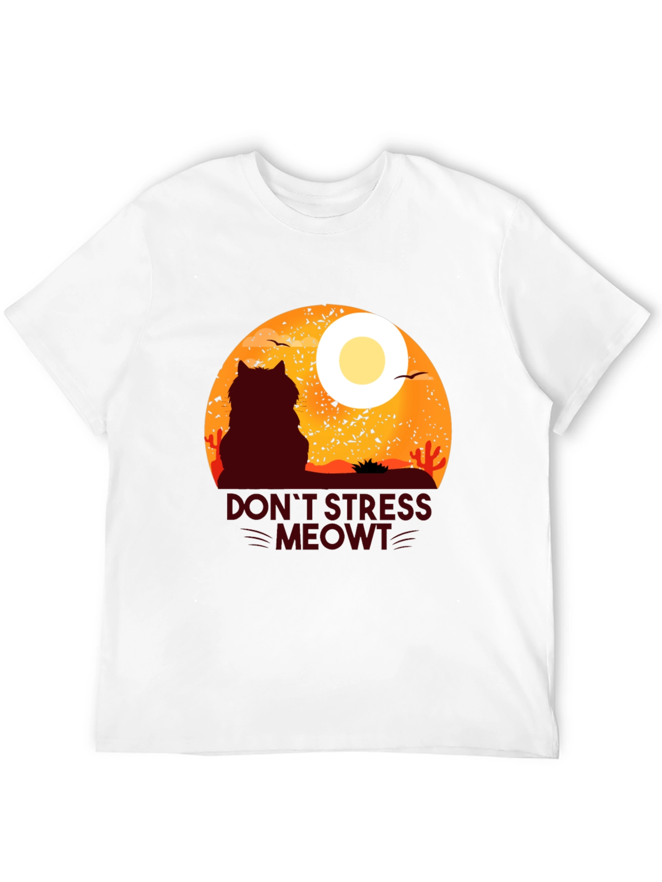Dont Stress Meowt T-Shirt Cat Lover Gift