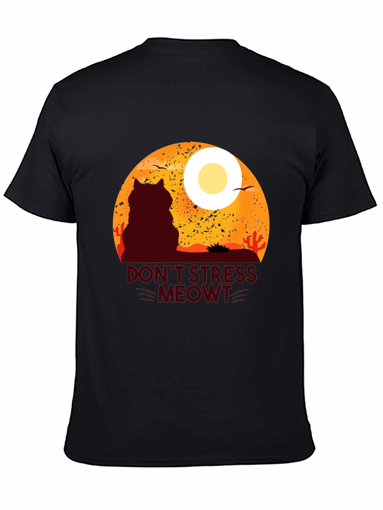 Dont Stress Meowt T-Shirt Cat Lover Gift