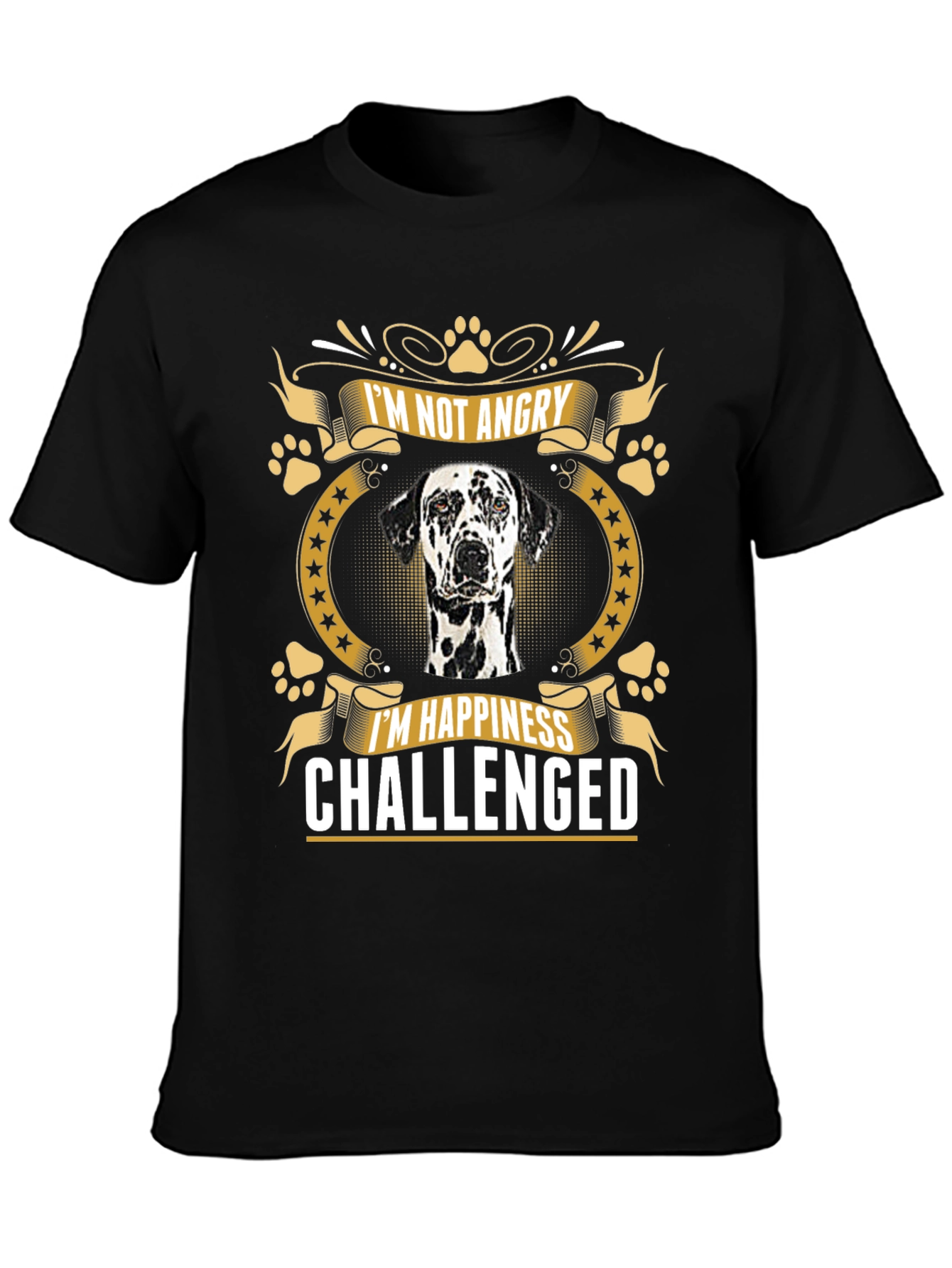 Dalmatian Dog T-Shirt - Im Not Angry