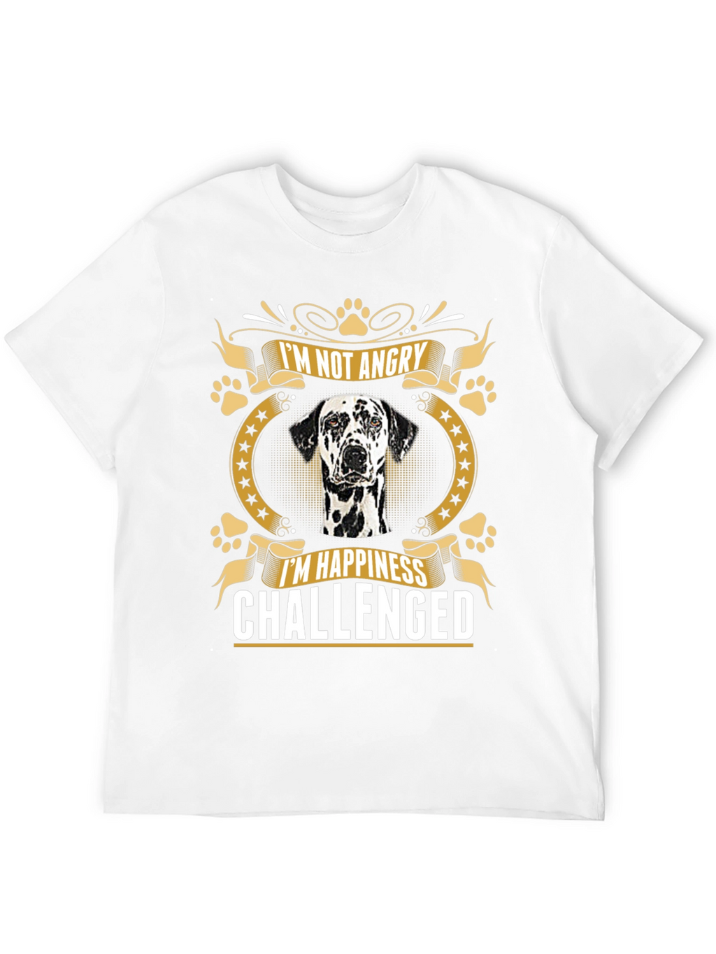 Dalmatian Dog T-Shirt - Im Not Angry