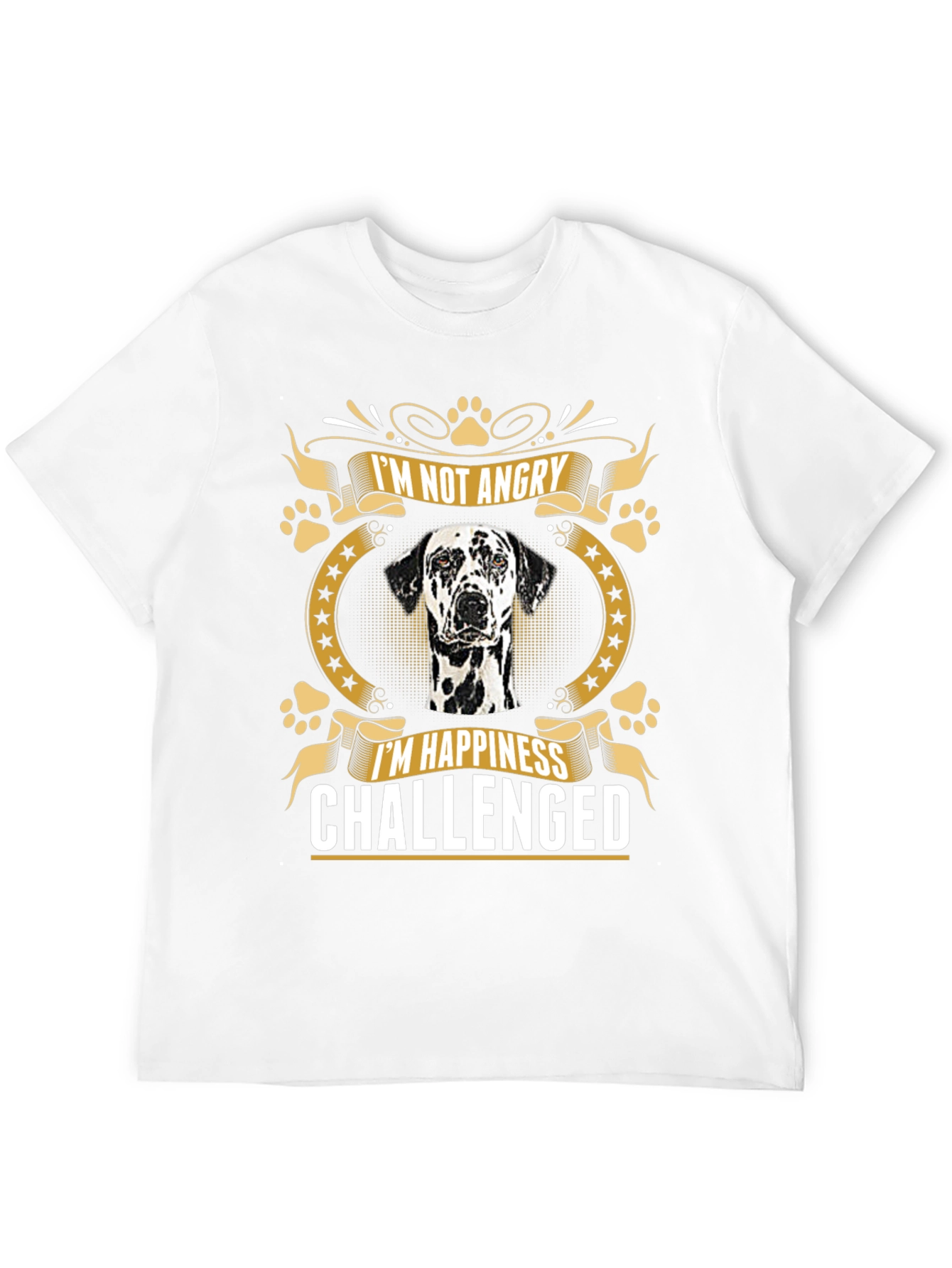 Dalmatian Dog T-Shirt - Im Not Angry