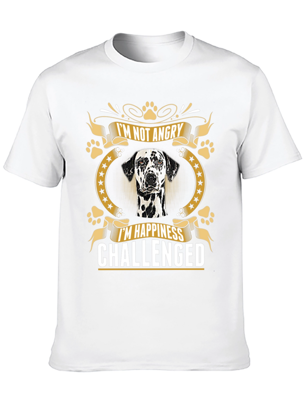 Dalmatian Dog T-Shirt - Im Not Angry