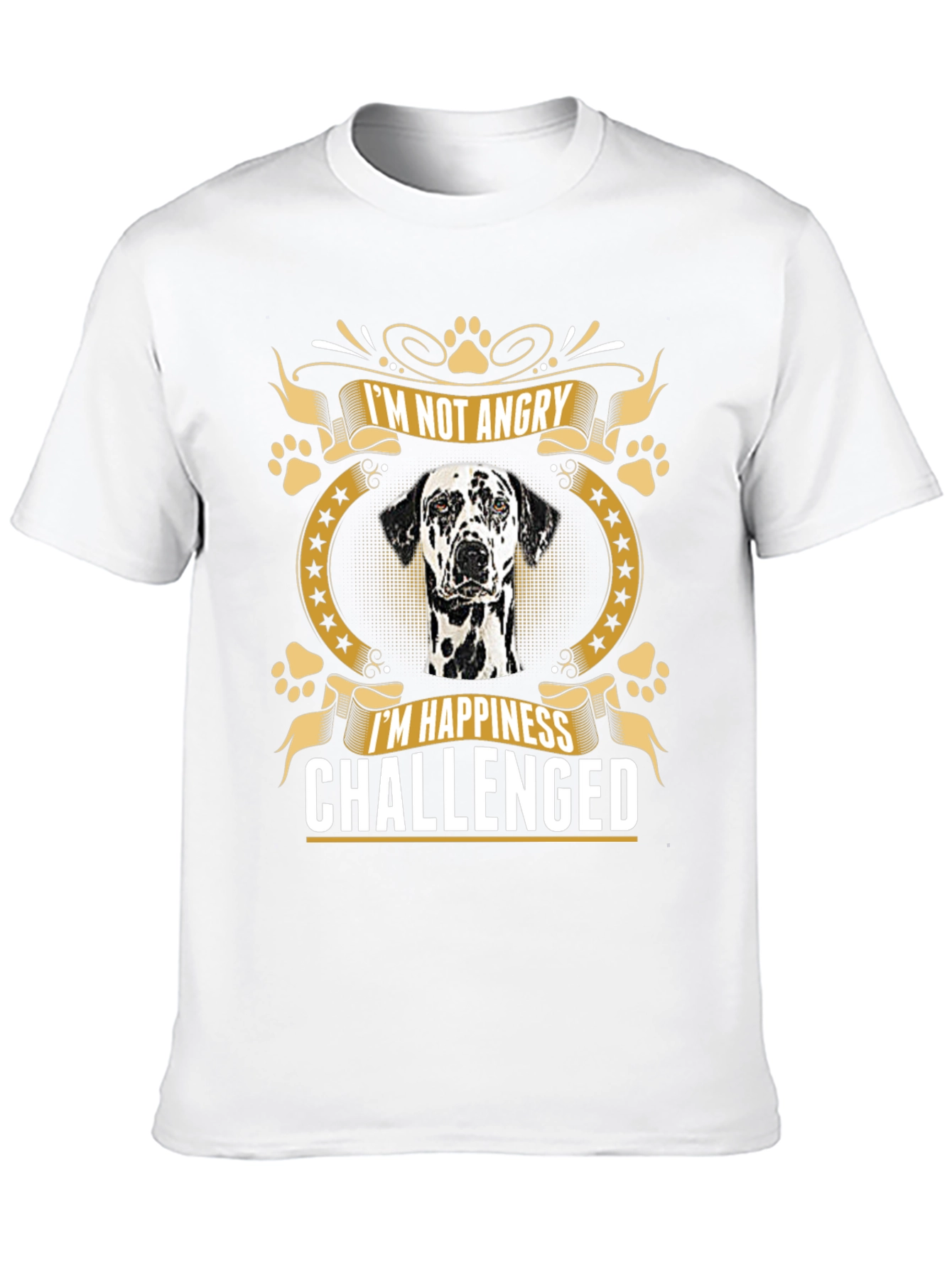 Dalmatian Dog T-Shirt - Im Not Angry