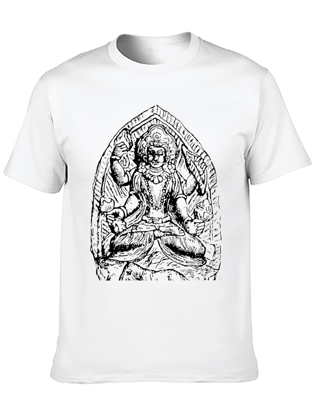 Graphic Print Tee - Artistic Design