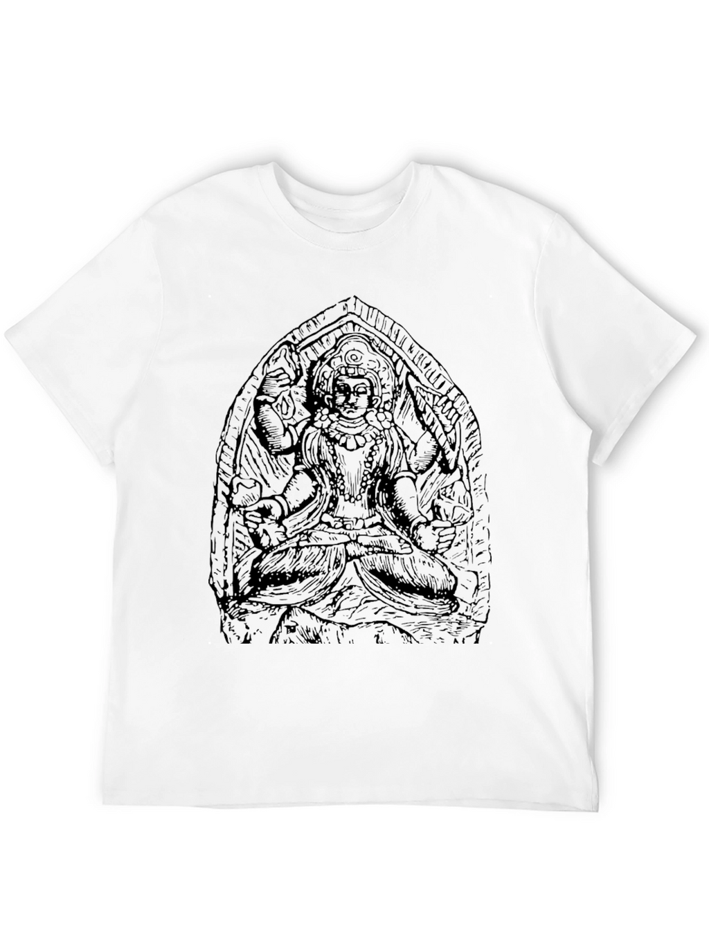 Graphic Print Tee - Artistic Design